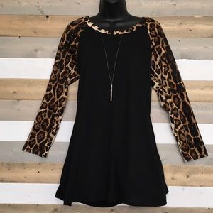Animal Print Top